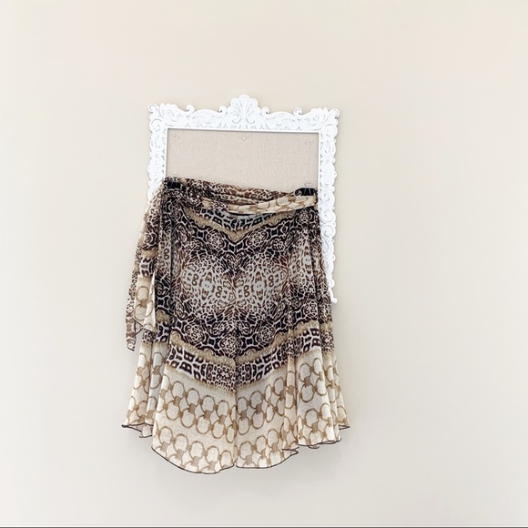 Grace Elements Dresses & Skirts - 4/$25 Animal print brown skirt